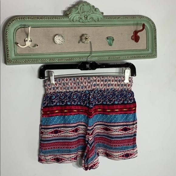 Two Pairs Boho drawstring waist XS Summer shorts causal boho - Picture 12 of 15